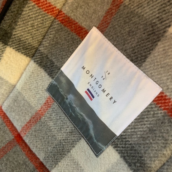 Original Montgomery Mens Abberley Duffle Coat Large Gray - Picture 7 of 7